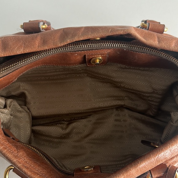 Prada Vitello Shine Satchel Bag - Picture 6 of 12